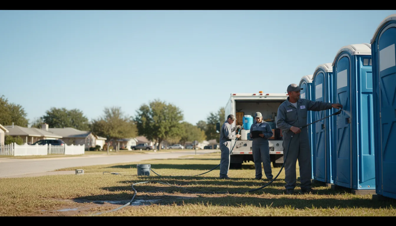 Long-Term Portable Toilet Rental in Evergreen, NC near me